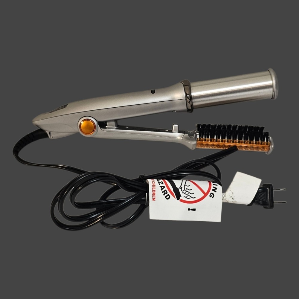 InStyler 1.25 Inch Rotating Hair Straightening Curling Hot Iron  IS1001 NWOB